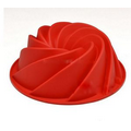 Silicone spiral pumpkin cake mould